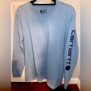 Carhartt Light Blue Long Sleeve Tee